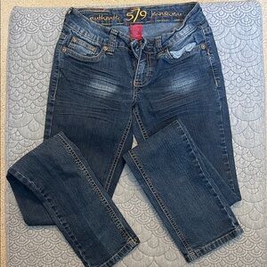 579 Authentic Dark Blue Skinny Jeans